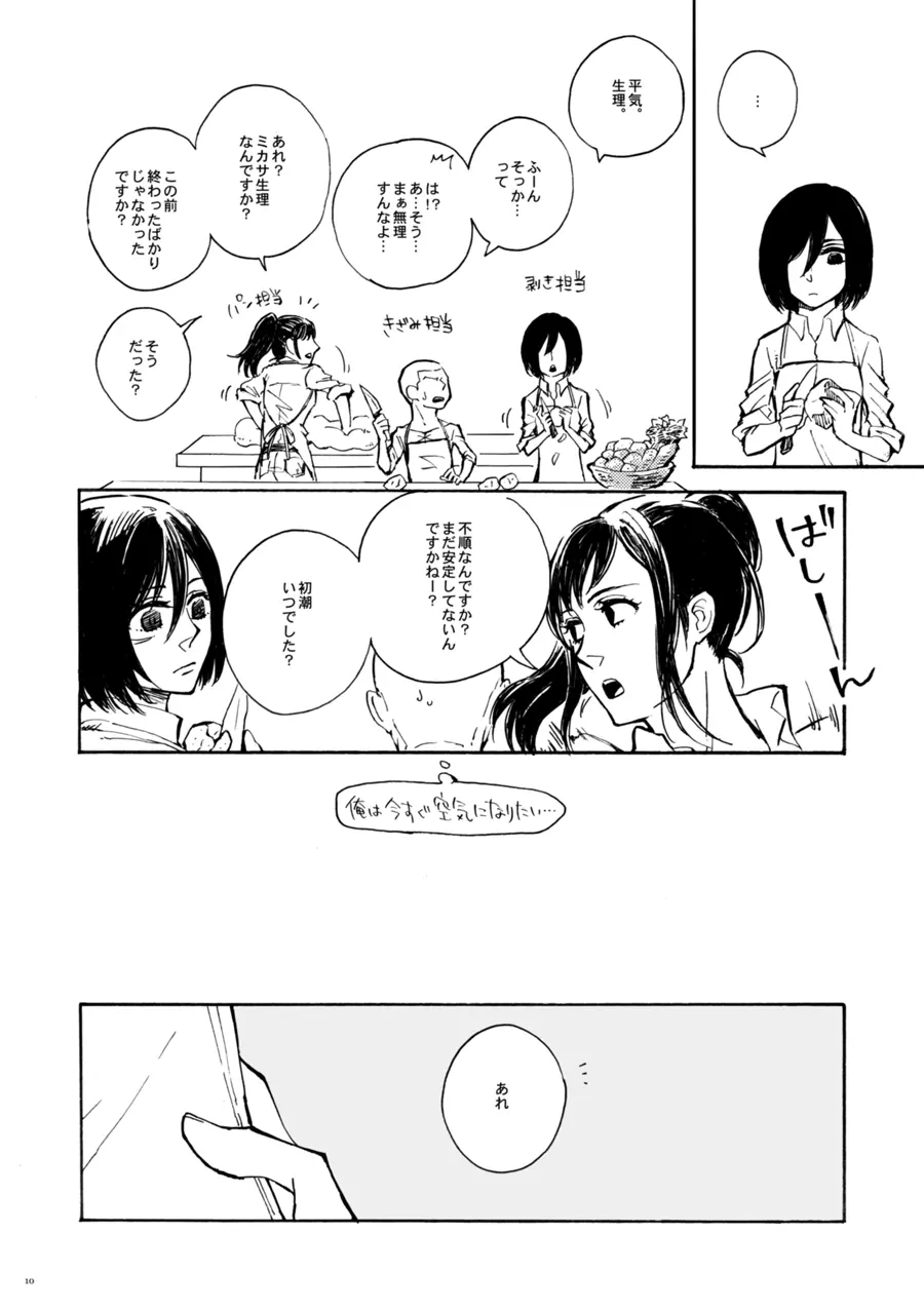 【WEB再録】潜水飛行-空飛ぶ魚。【進撃の巨人】 Page.11