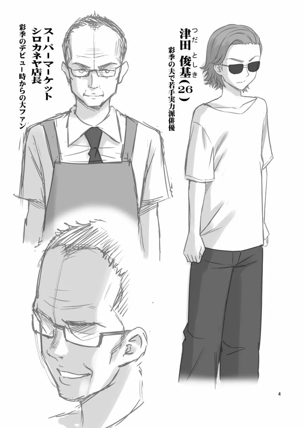 偽装万引き~狙われた元アイドル妻~ Page.4