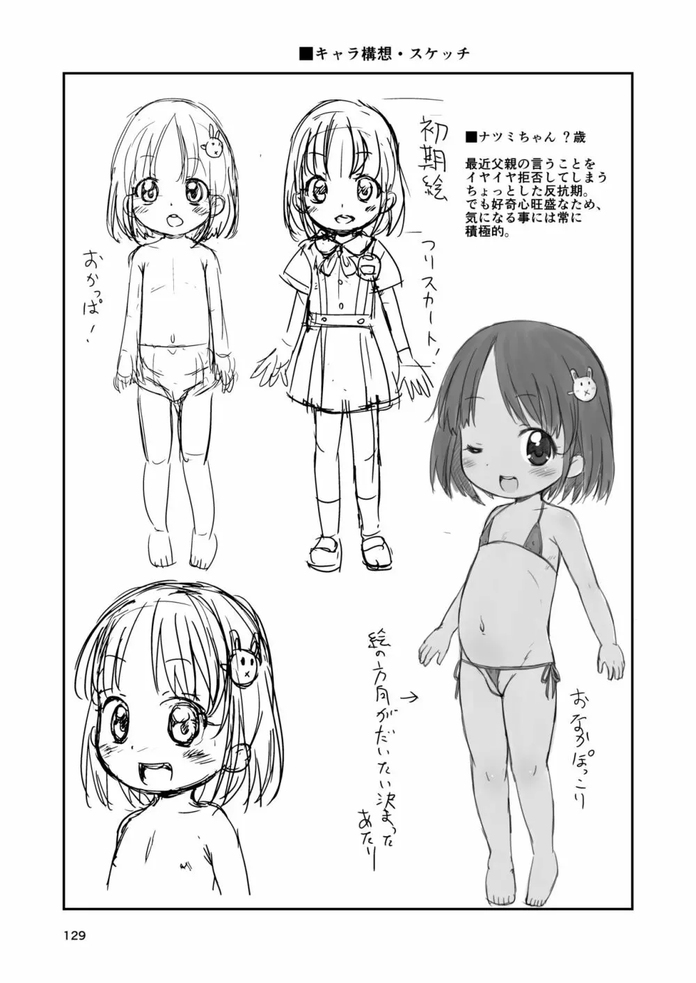 ましこどり個人誌総集編 -ろりぼん- Page.129