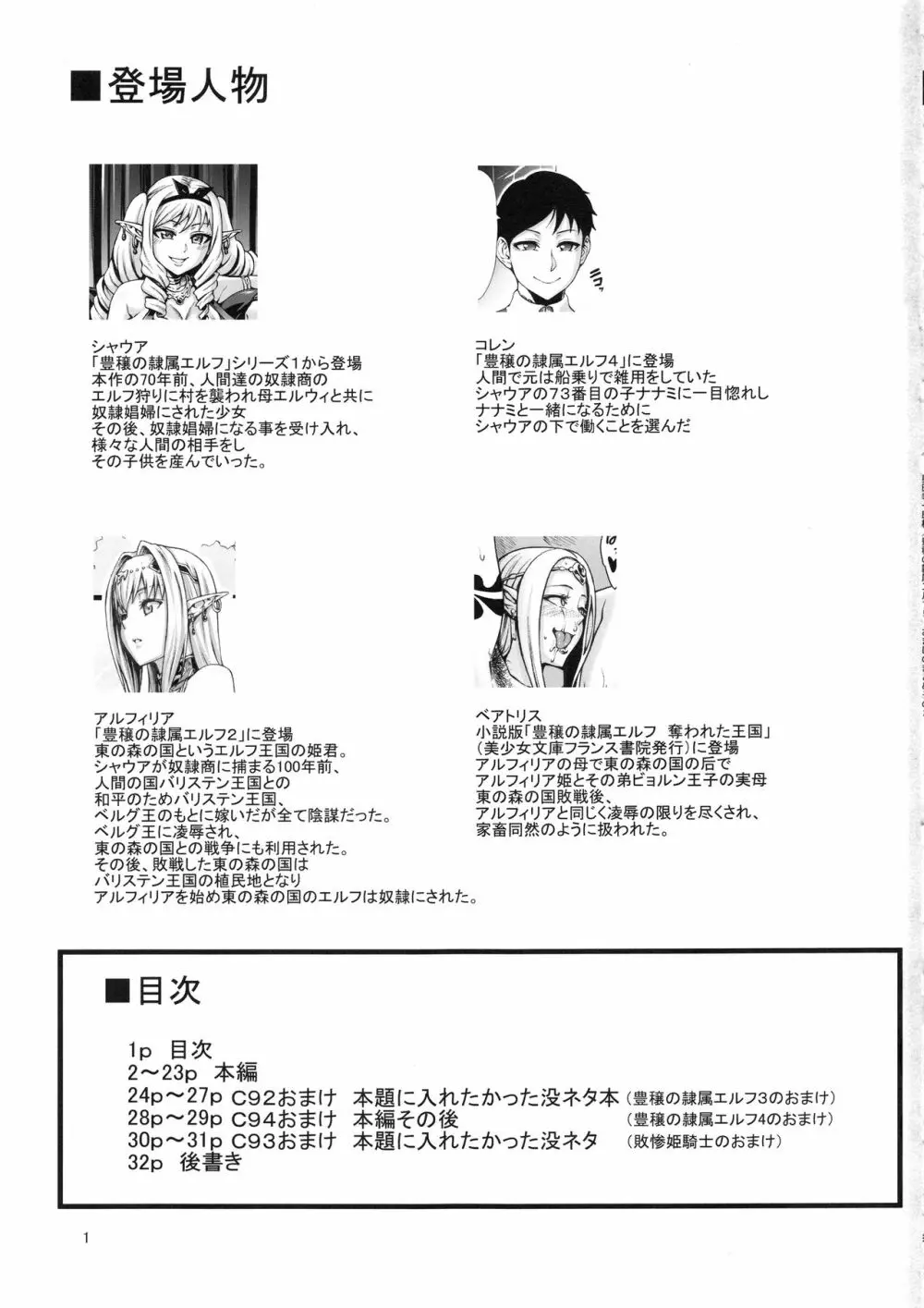 豊穣の隷属エルフ5+おまけのまとめその2 Page.2