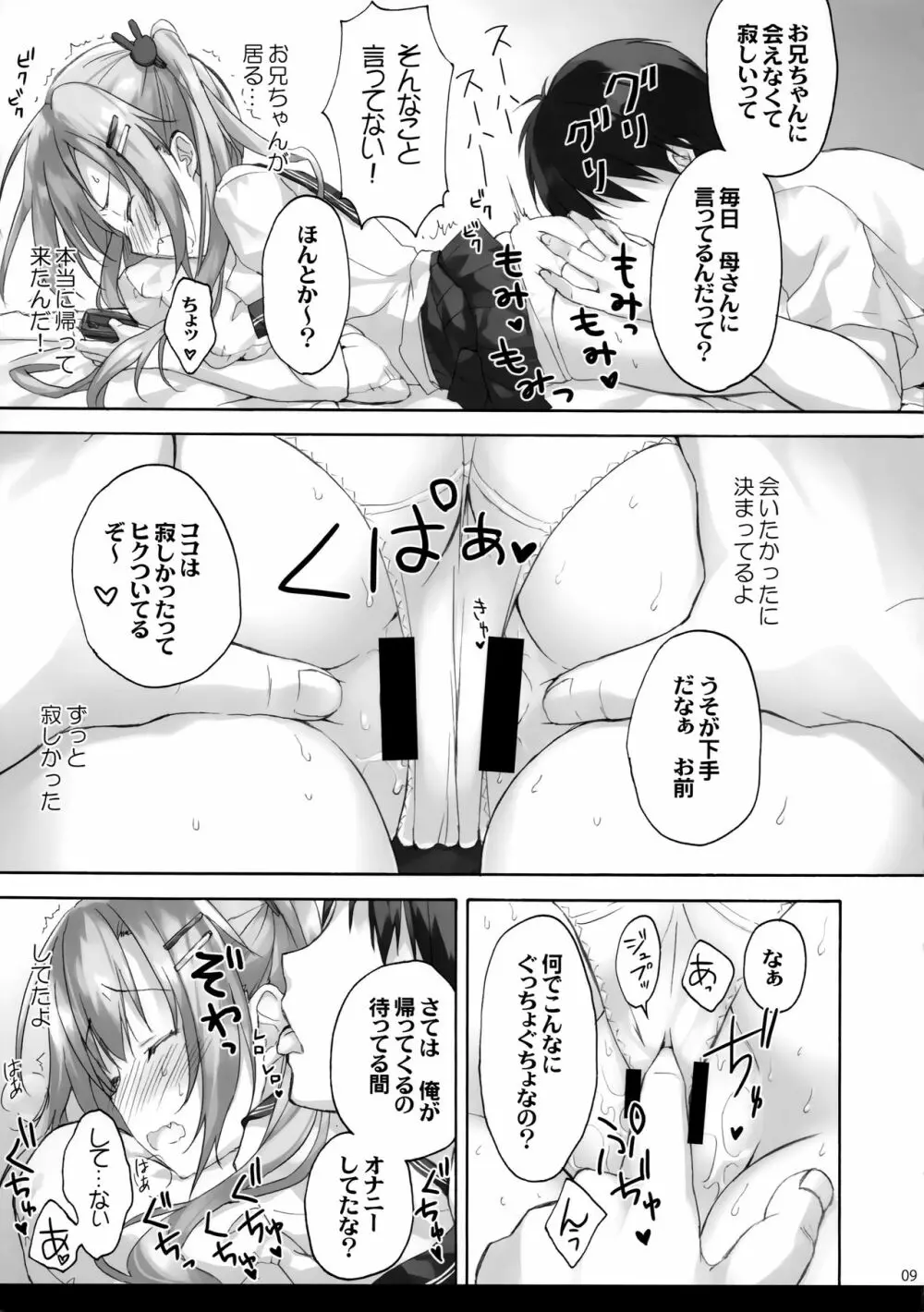 お兄ちゃんのことはキライだけどそれなりに大好き2+1 Page.8