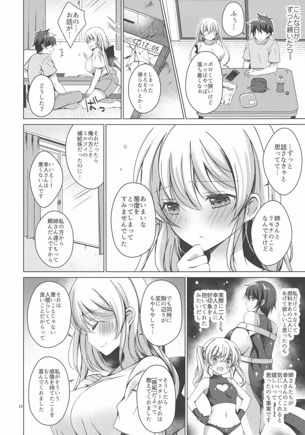 アンドロイドのわたしに燃料補給してくださいっ6 Page.9