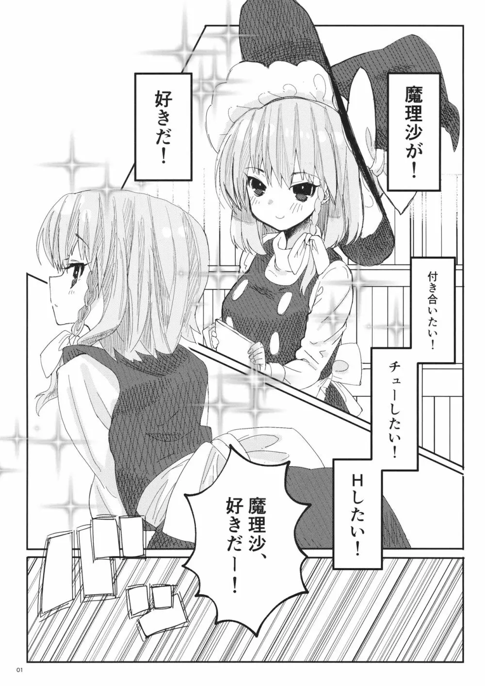 魔理沙とHしたい本 Page.2