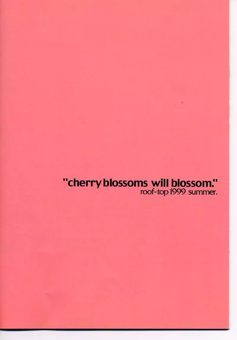 cherryblossoms will blossom. Page.20
