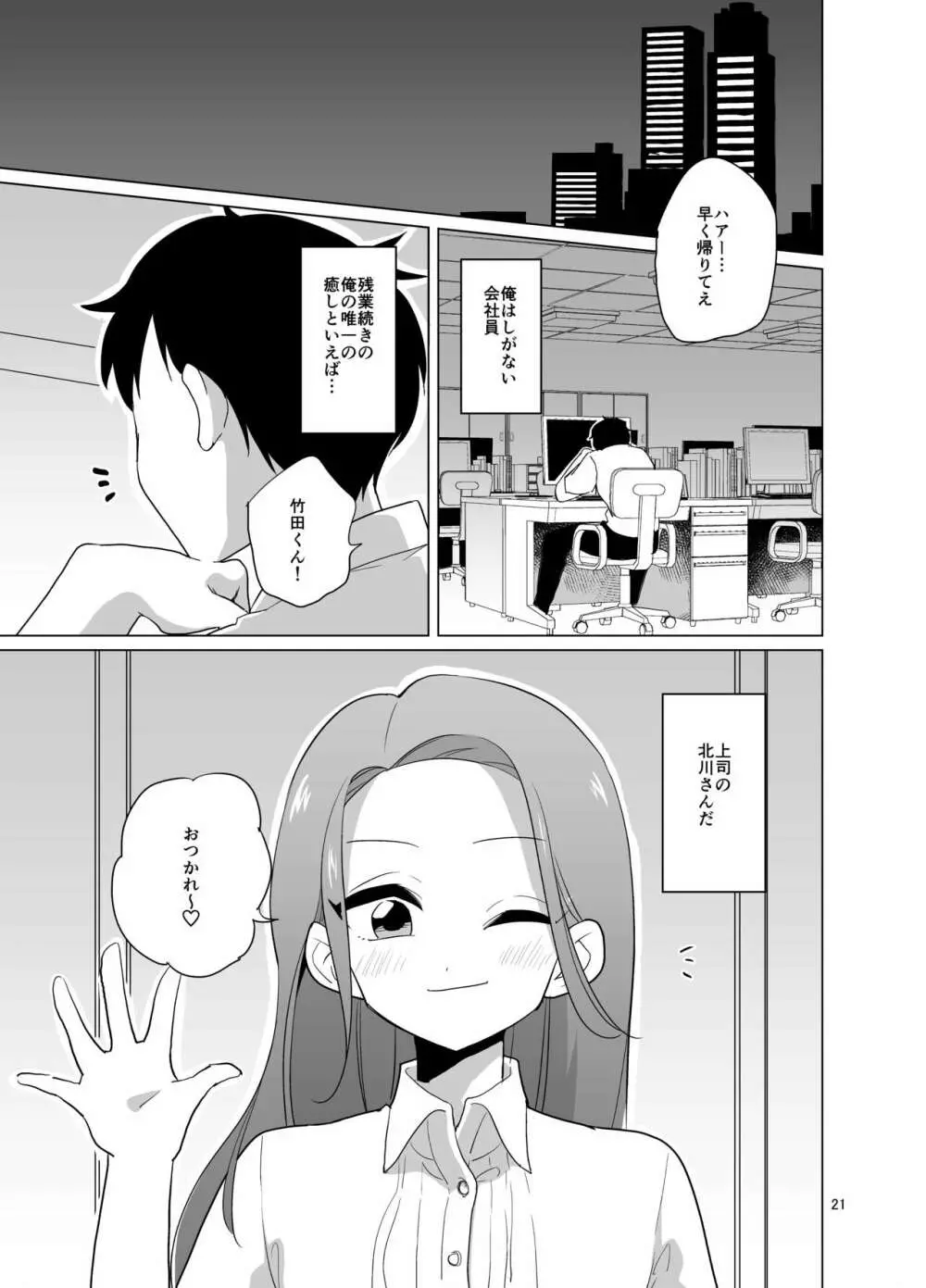 ドスケベ女装上司 Page.22