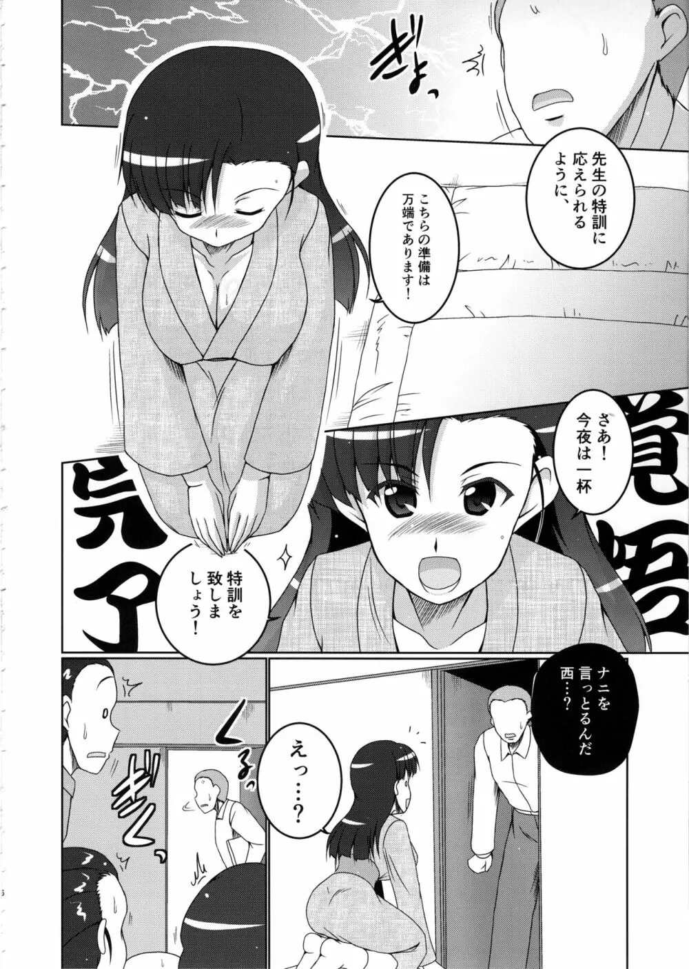 西隊長と夜の戦術特訓です! Page.5