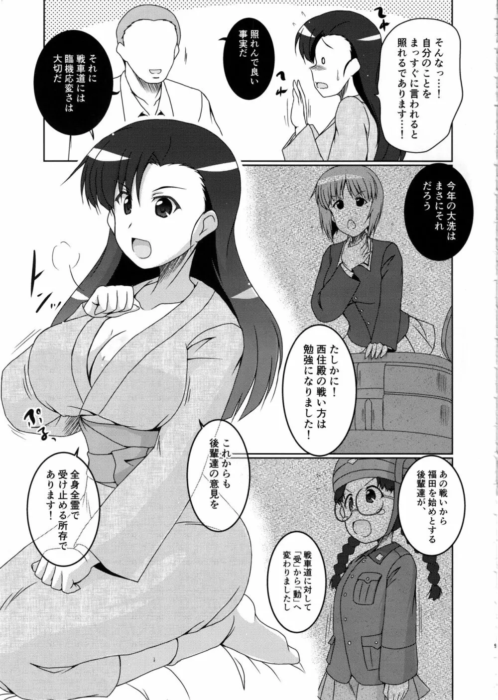 西隊長と夜の戦術特訓です! Page.8