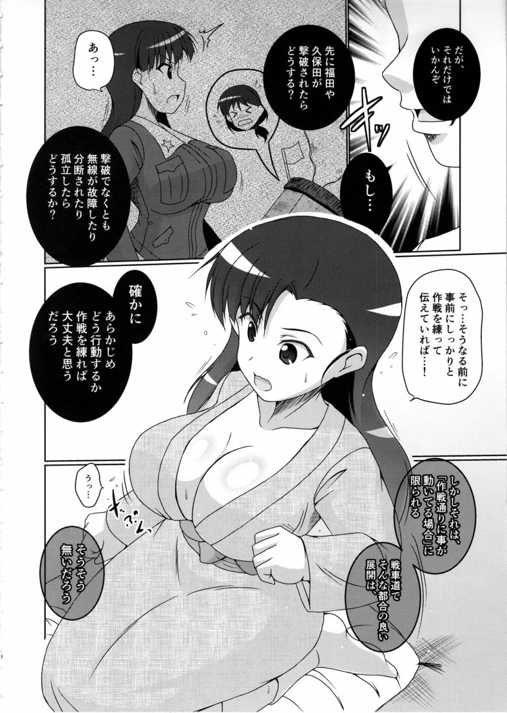 西隊長と夜の戦術特訓です! Page.9