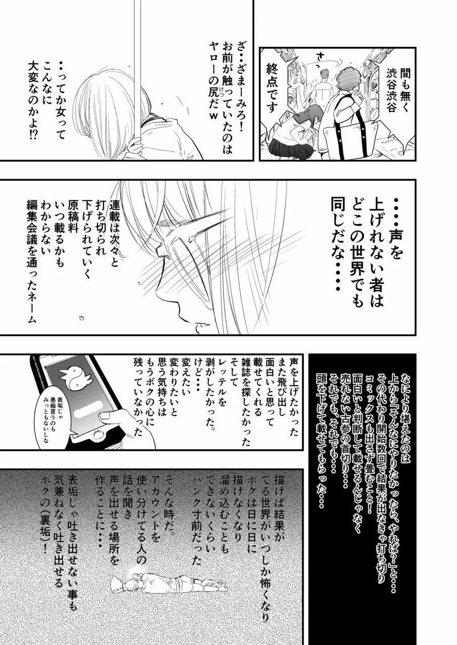 癌と女装とふくらむオッパイ1 Page.20