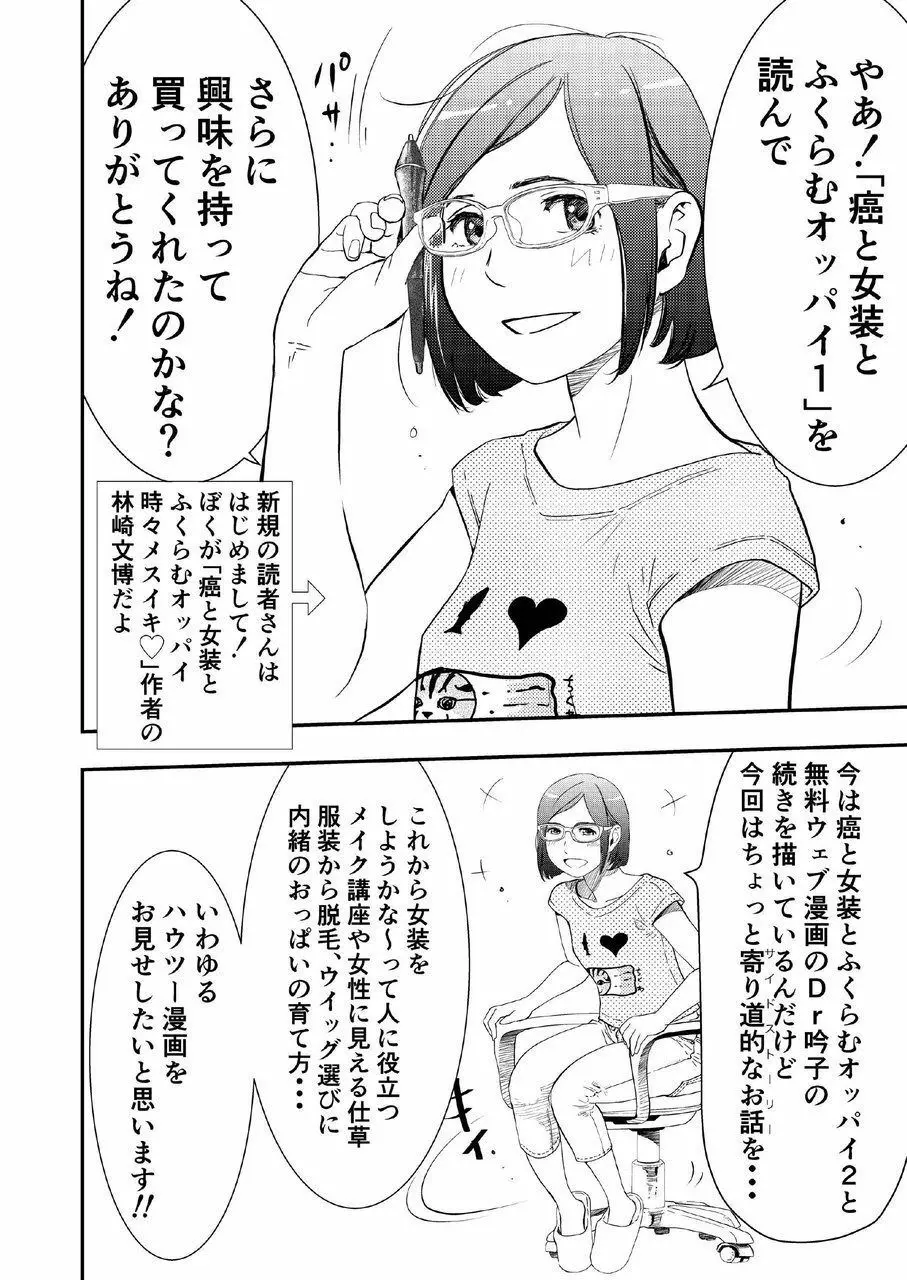 癌と女装とふくらむオッパイ時々メスイキ Page.3