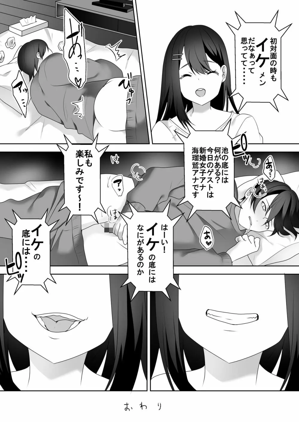 美人女子アナの色仕掛け～ある大物ルーキーの破滅～ Page.37