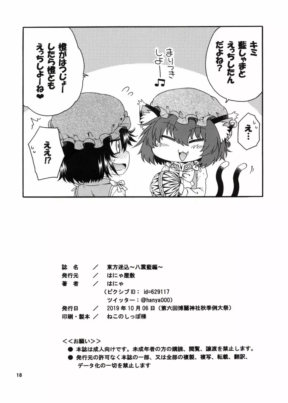 東方迷込 ～八雲藍編～ Page.17