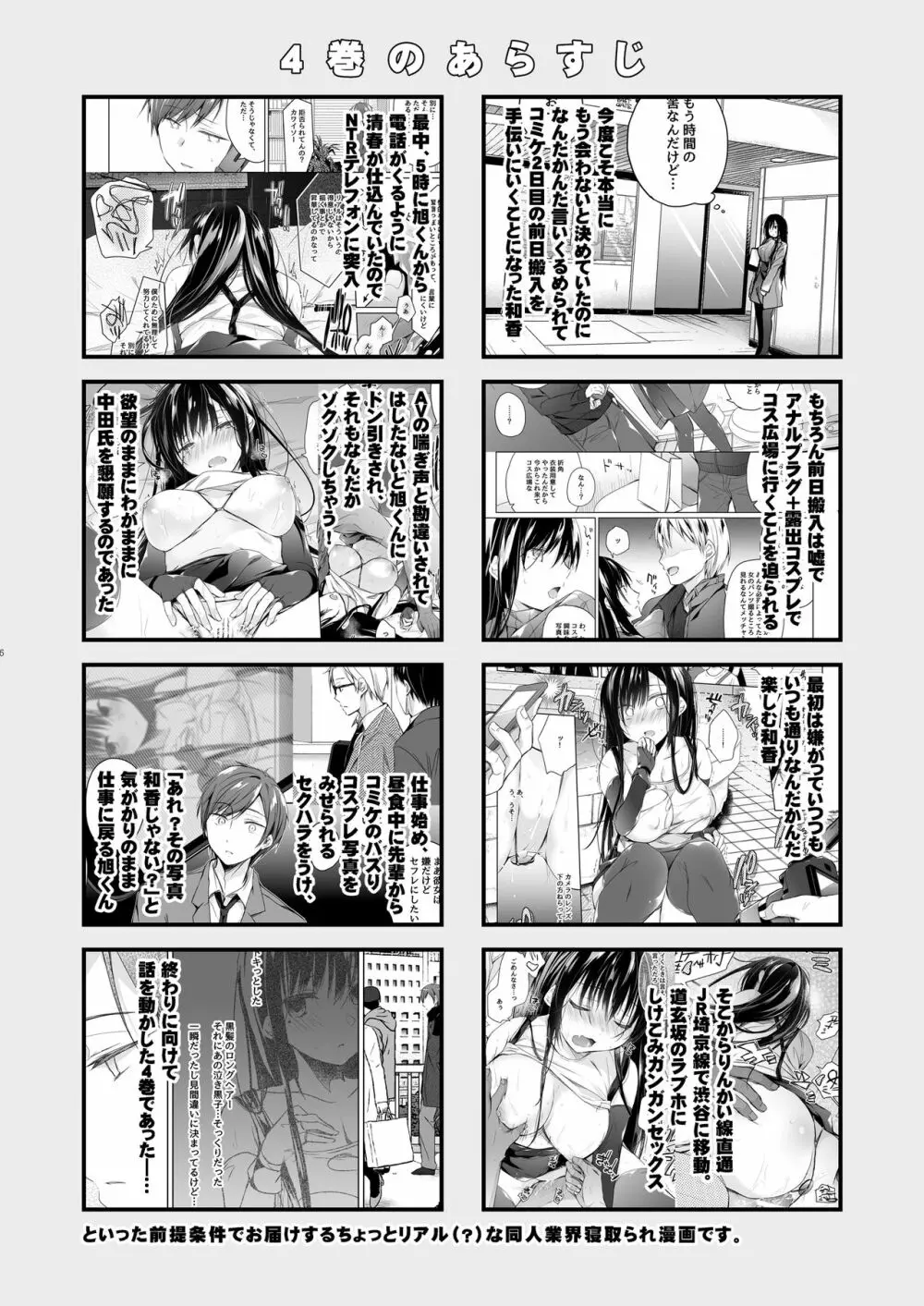 エロ同人作家の僕の彼女は浮気なんてしない。5 Page.7