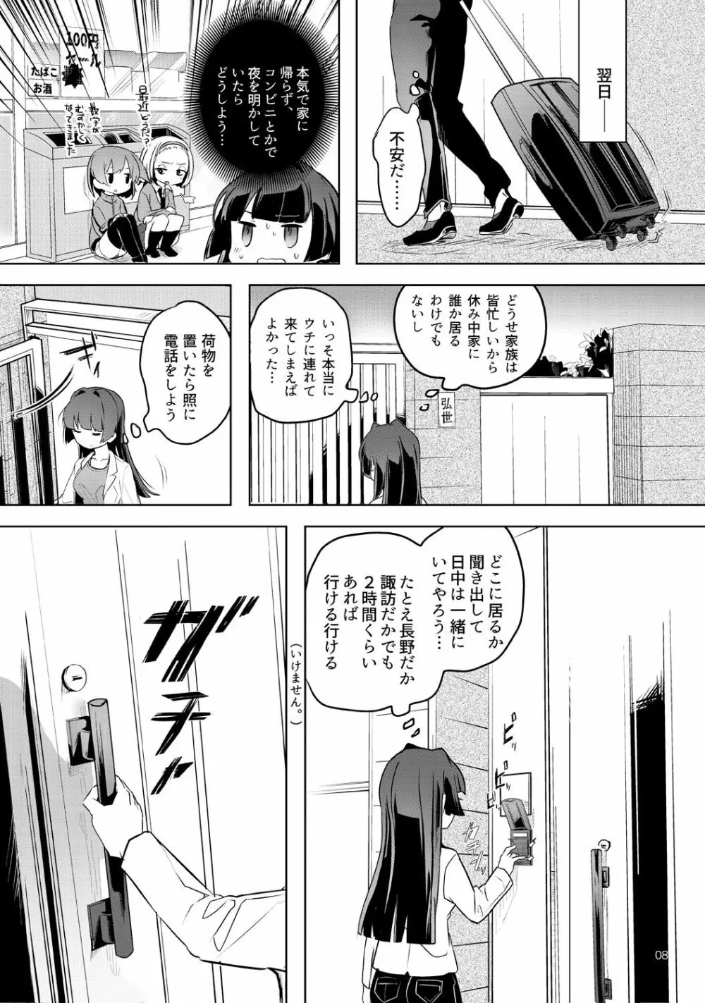 てると休日 Page.8