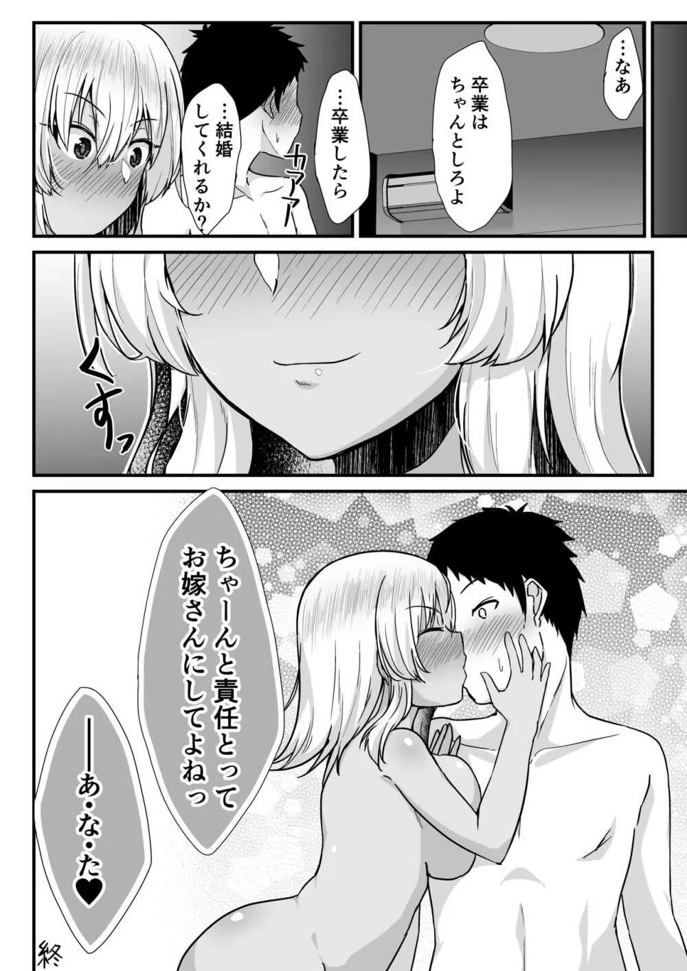 黒ギャルJKを助けたら童貞を奪われて通い妻になった話 Page.23