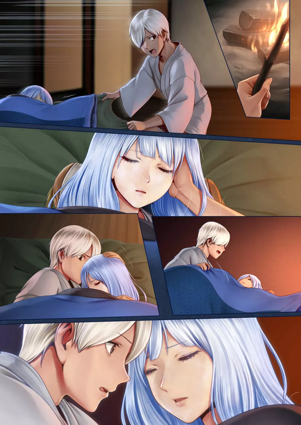 夜伽の雪女セツ ～あたためないと、凍ります～ Page.49