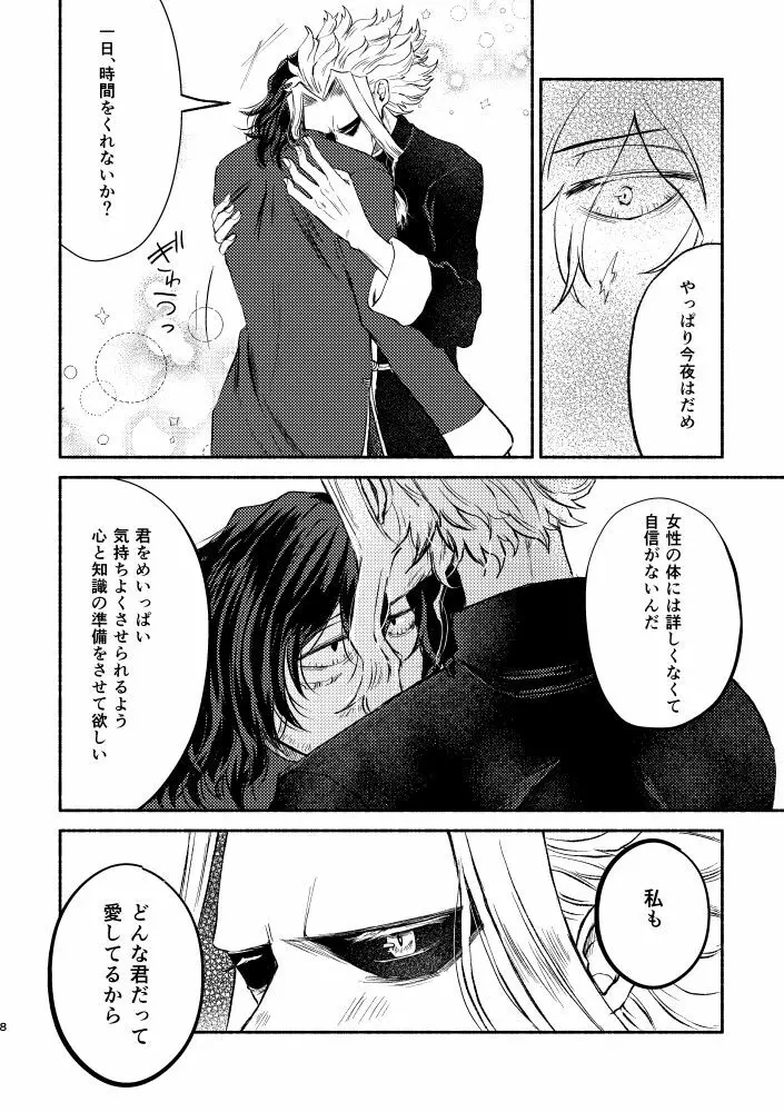 シノワズリクリームパイ初夜編 Page.7