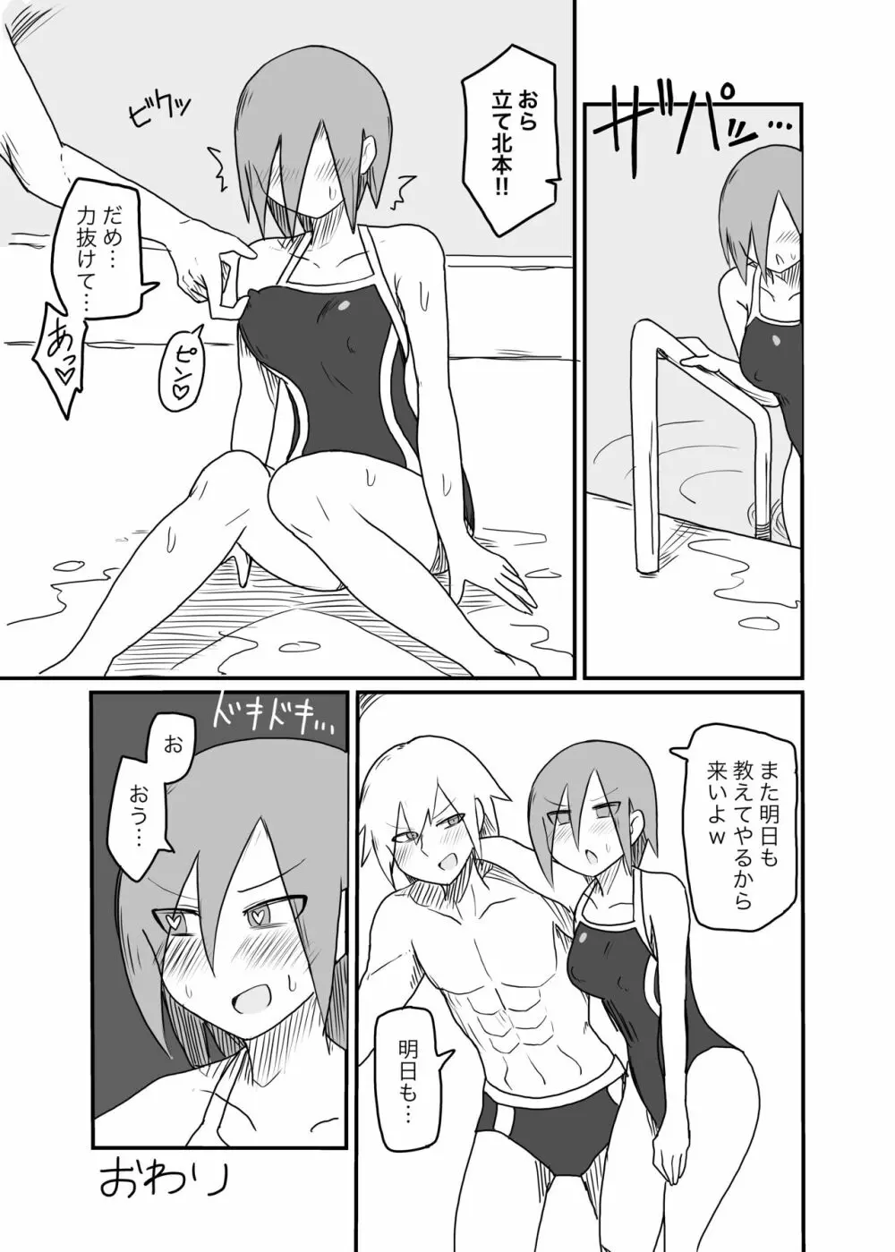 乳首開発されてしまう水泳部女の子 Page.8