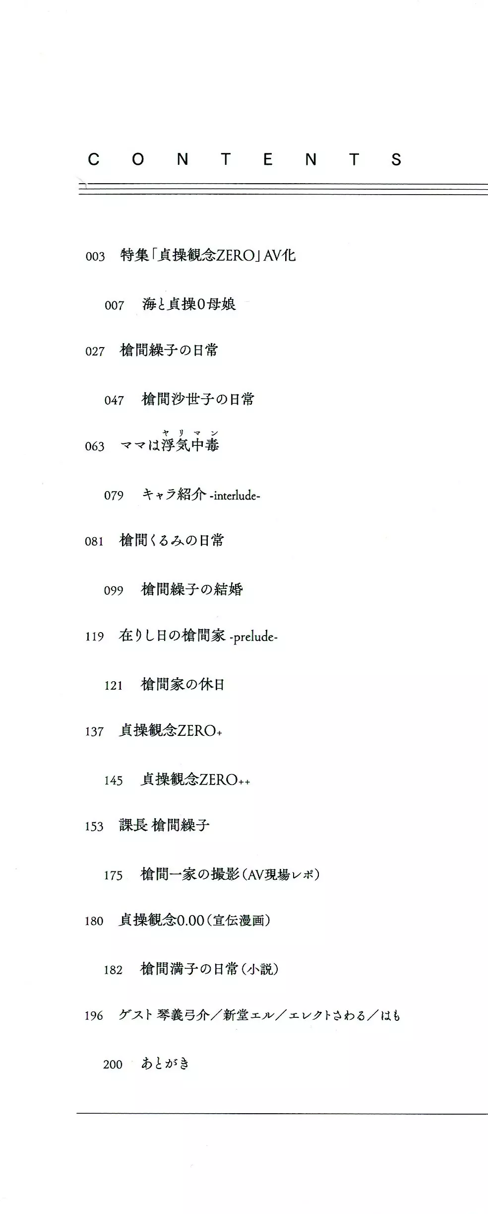 貞操観念ZERO 新装版1 Page.2