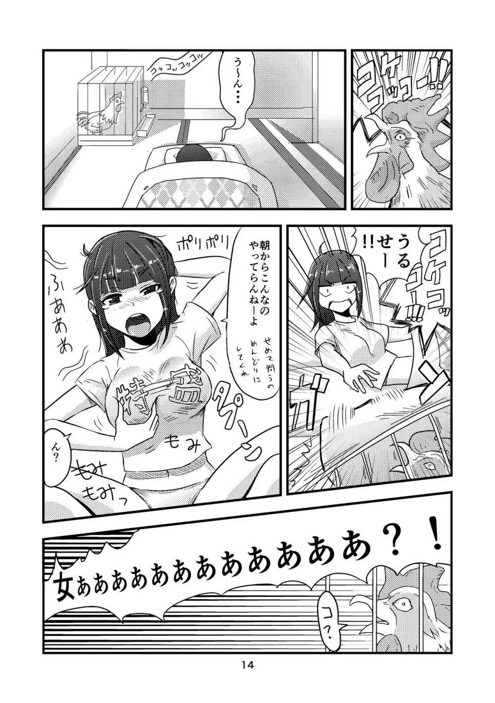 褐を被て替玉を懐く Page.15