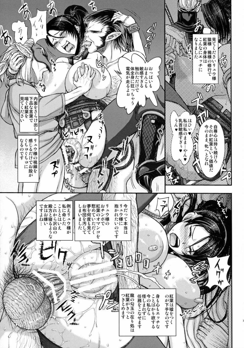 DOA DOA HARD CORE 紅葉染 Page.33