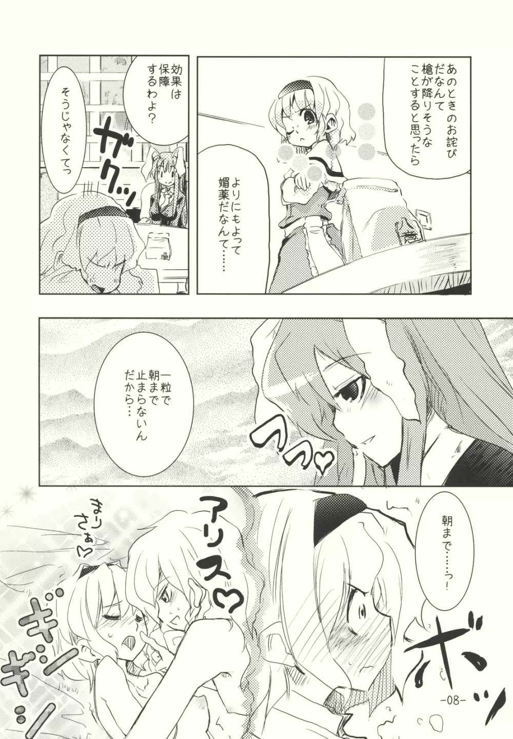 アリスのくせになまいきだ!? 後日悦譚 Page.8
