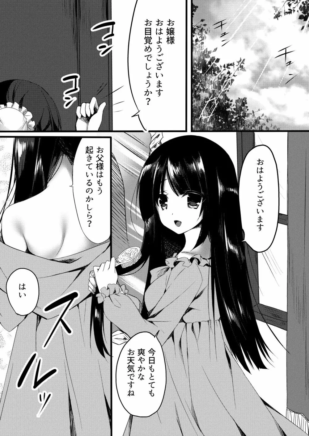 幸せに包まれたお嬢様の生活をぶち壊す話 Page.3