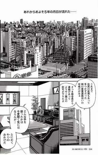 白い血のゆくえ 下卷 Page.263