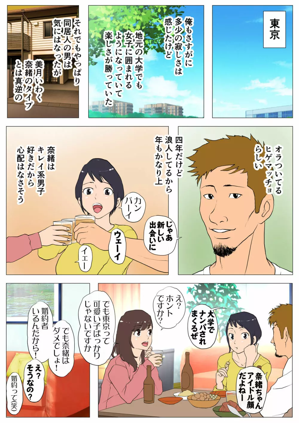 上京シェアハウス～彼女と幼馴染と知らない奴～ Page.6