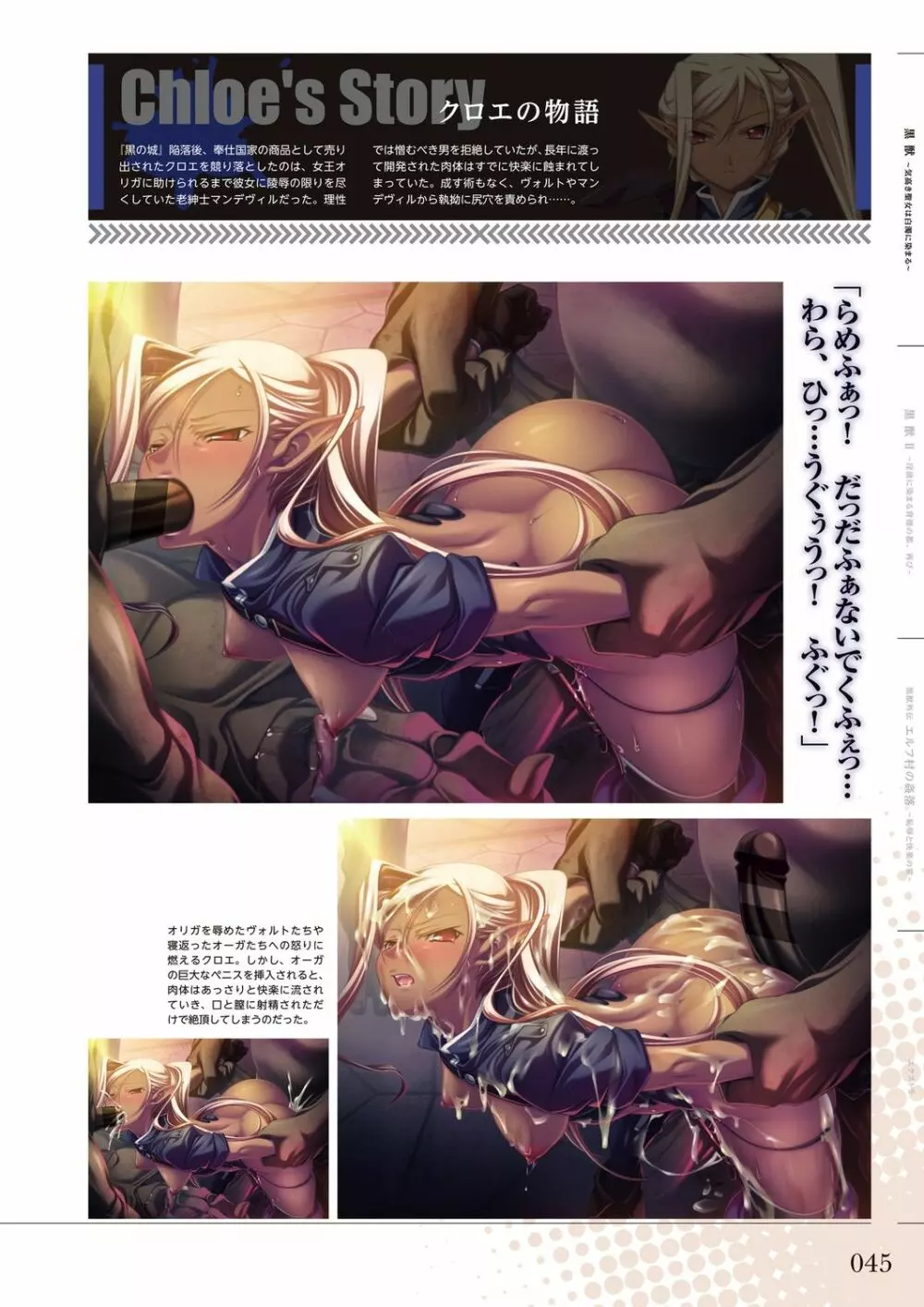 黒獣シリーズアートワークス Page.47