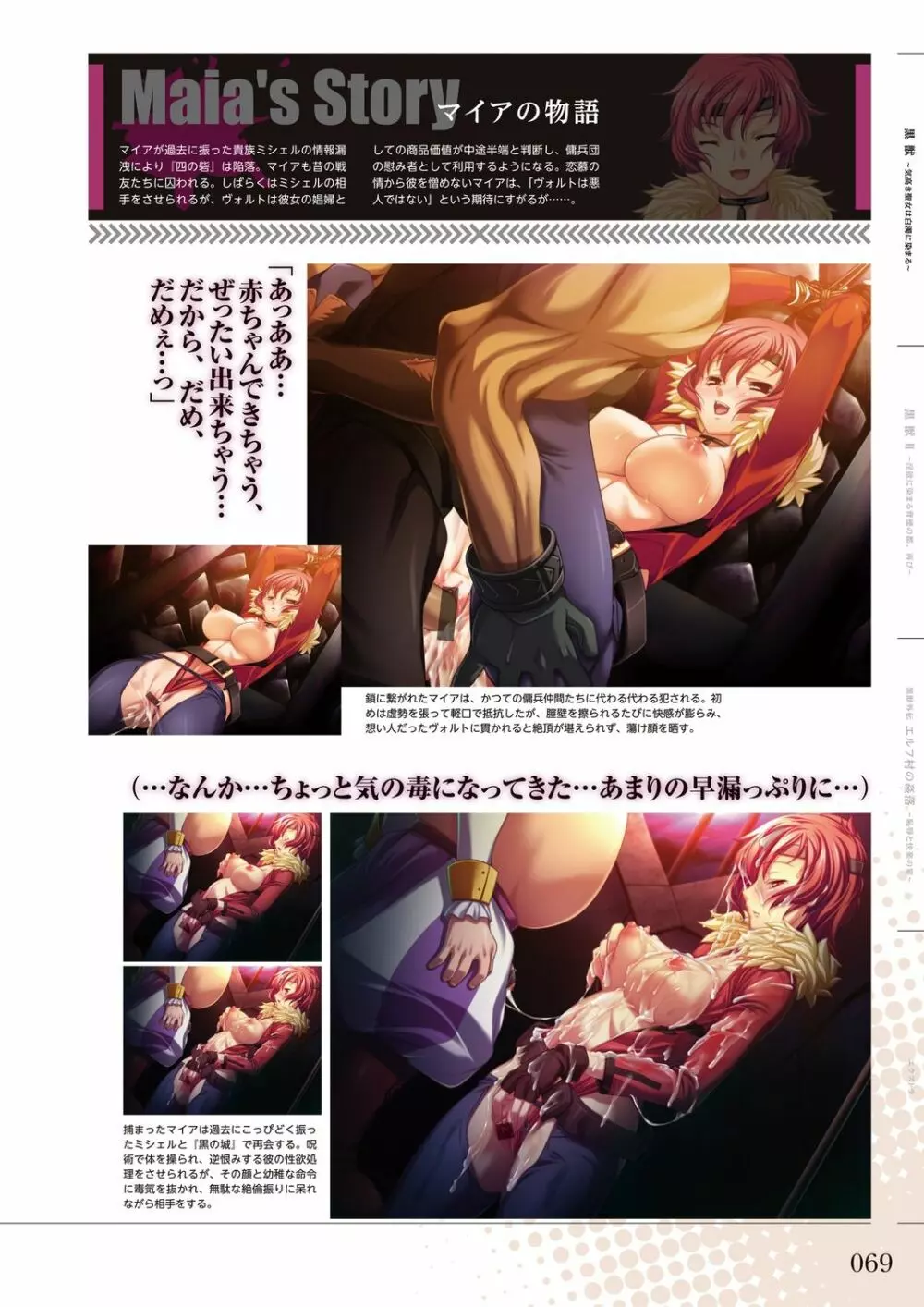 黒獣シリーズアートワークス Page.71
