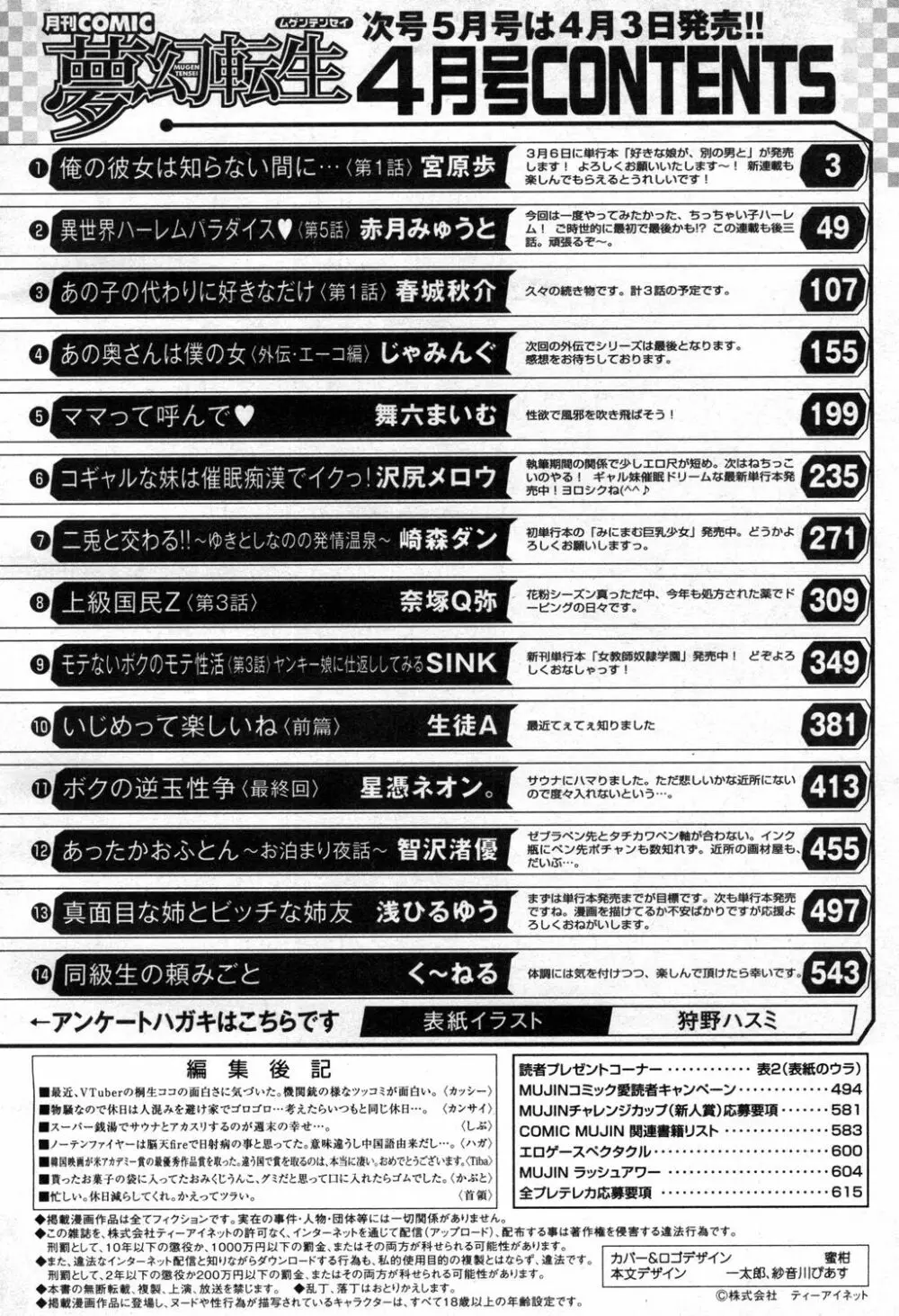 COMIC 夢幻転生 2020年4月号 Page.500