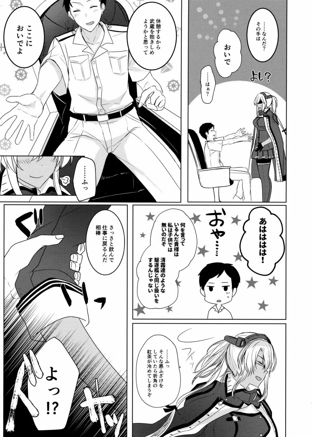 武蔵さんの夜事情 思い出の制服編 Page.6