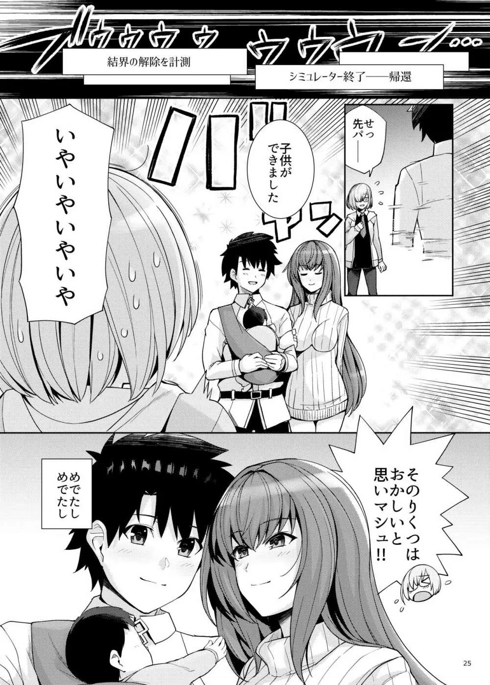 師匠を孕ませるまででられないシミュレーター2 Page.24