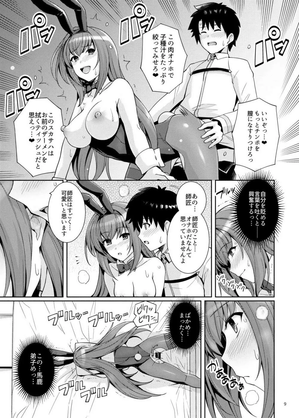 師匠を孕ませるまででられないシミュレーター2 Page.8