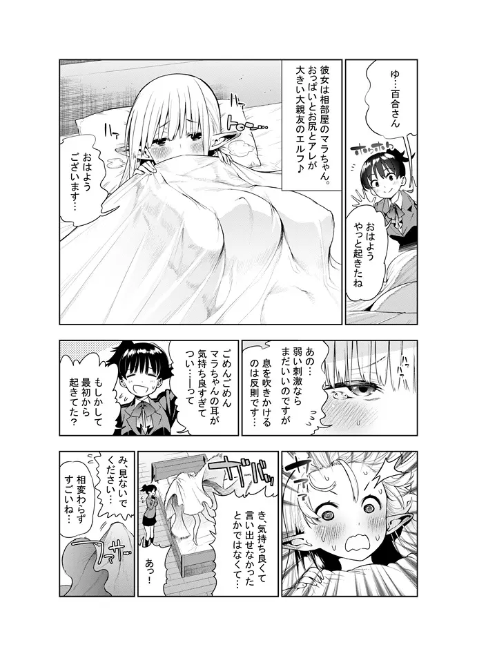 フタナリのエルフ Page.8