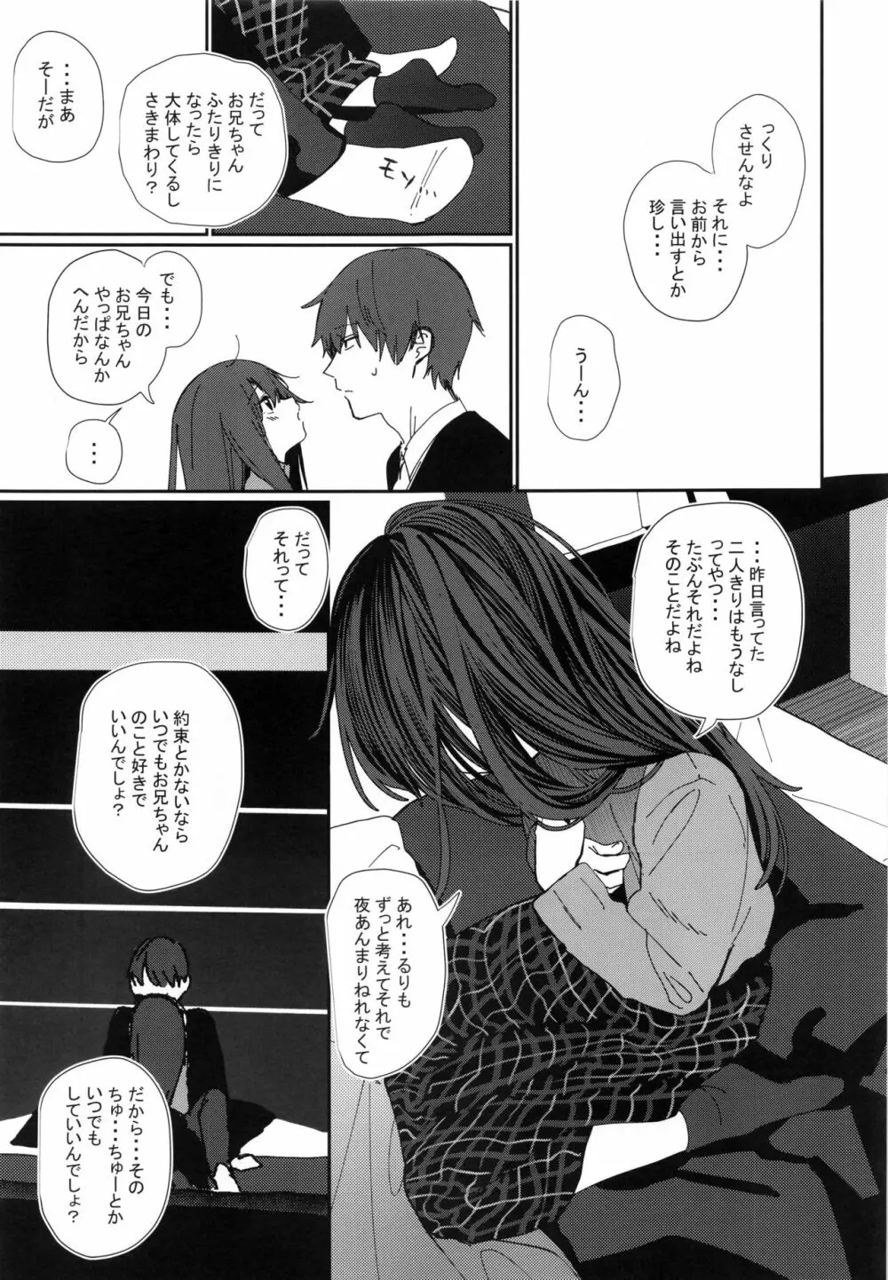 にたものどおし4 兄妹、ラブホへ行く。 Page.12