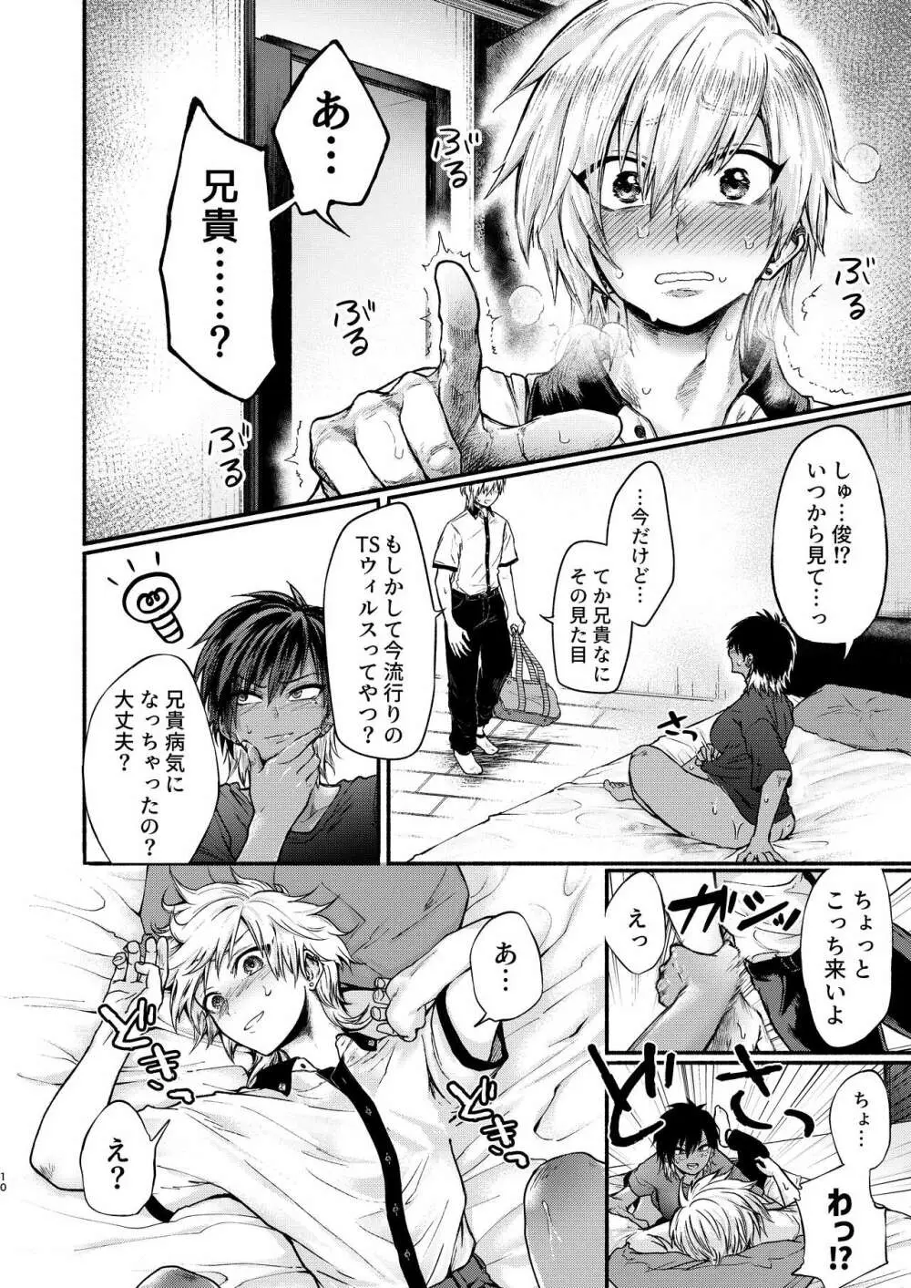 TSFウィルス物語。～黒崎兄弟編～ Page.9