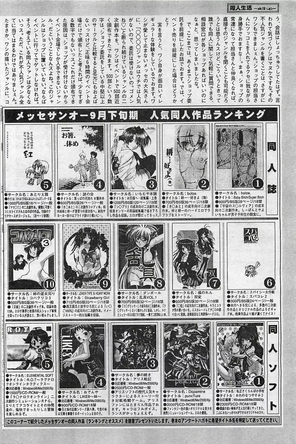 COMIC ペンギンクラプ山賊版 2003年11月号 Page.132