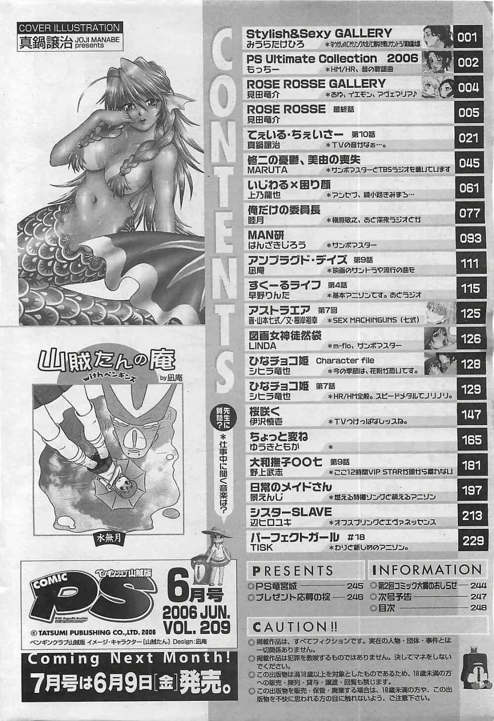 COMIC ペンギンクラプ山賊版 2006年6月号 Page.250