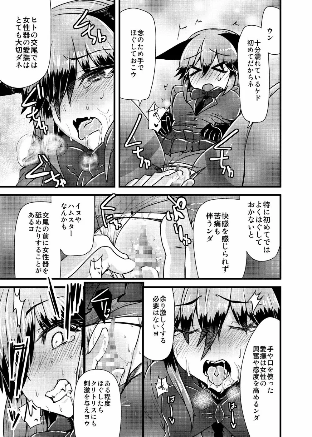 ギンギツネちゃんにヒトの交尾をおしえたいっ Page.14