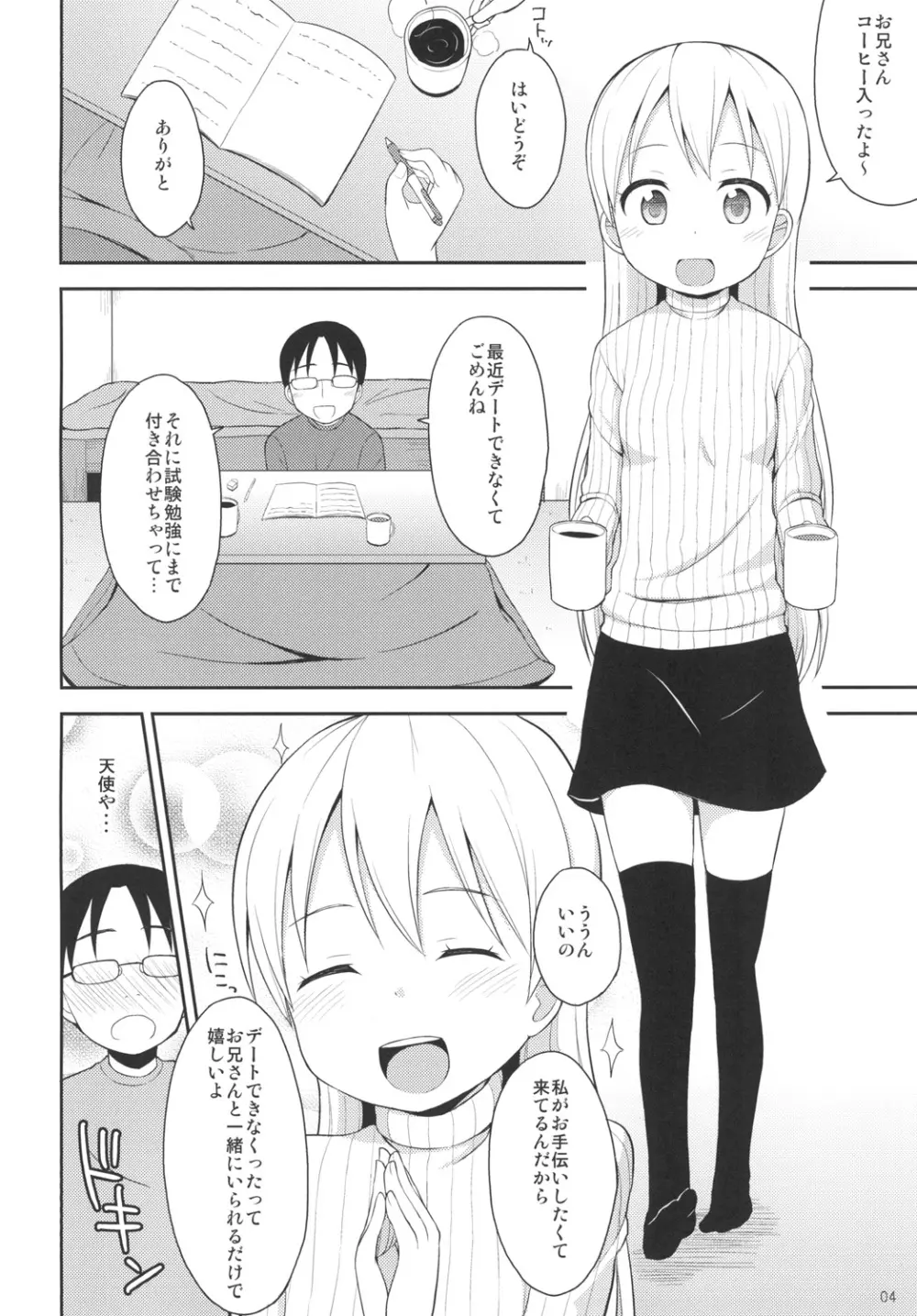 天使のコーヒーブレイク Page.3