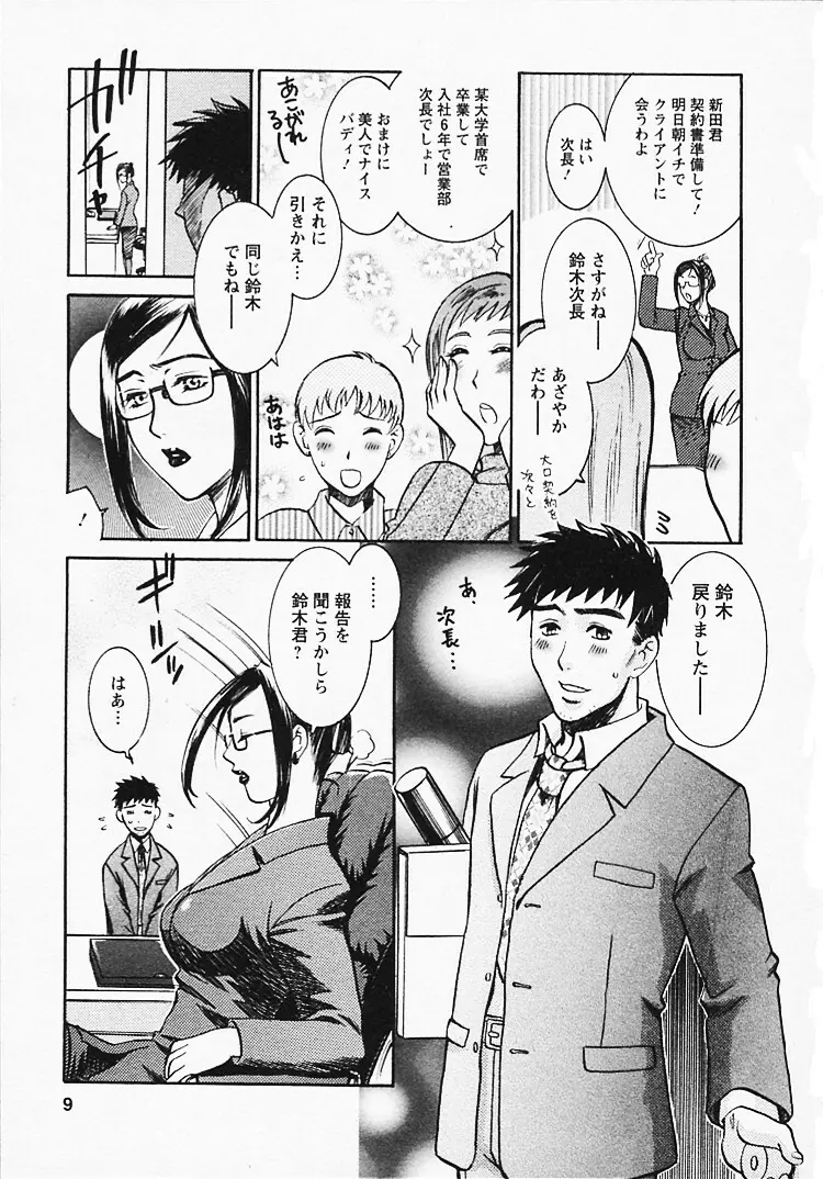 奥様は美人上司 Page.9