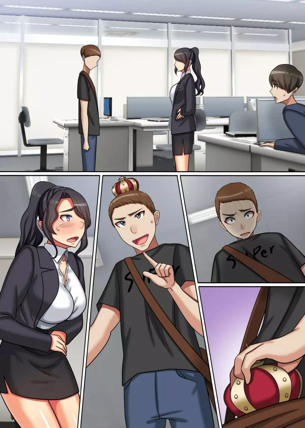 王様チ〇ポで孕ませて!~どんな女も俺に服従する世界~ Page.46