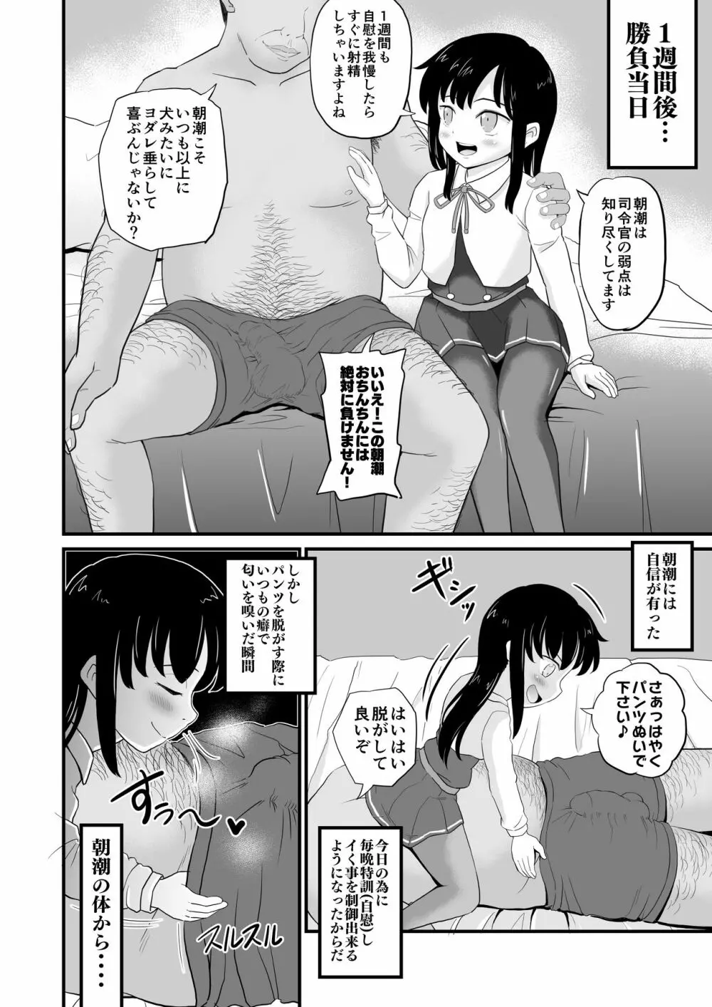 絶対に負けない朝潮ちゃん Page.6