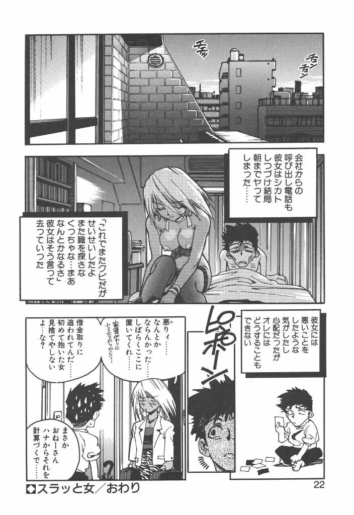 スラッと女 Page.20