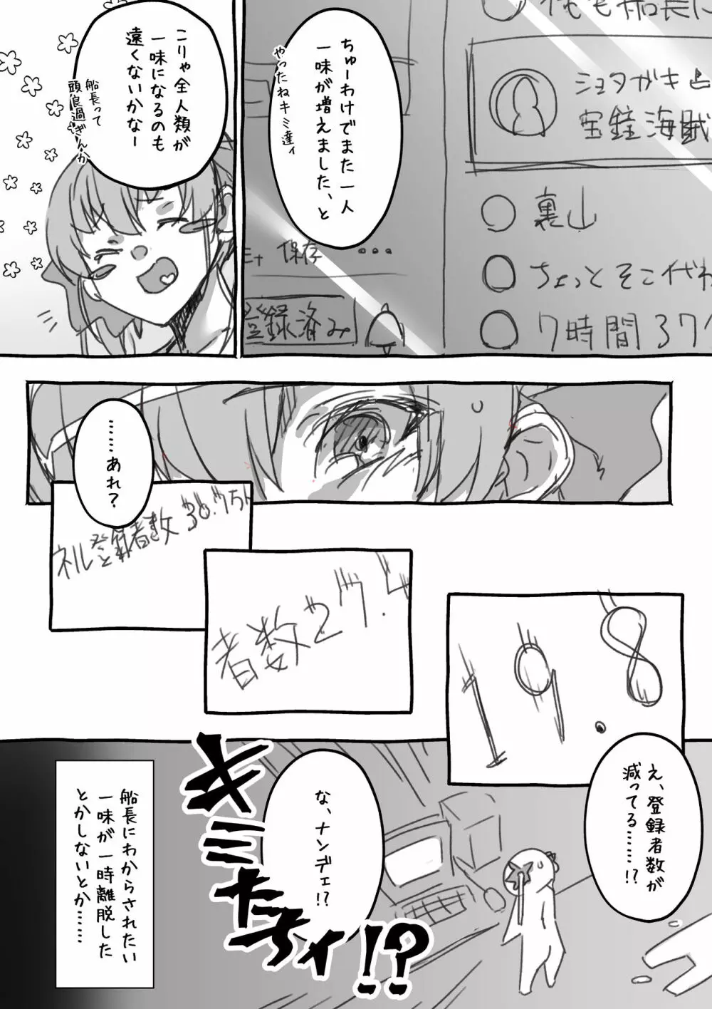 船長のわからせ配信なんだワ! Page.8