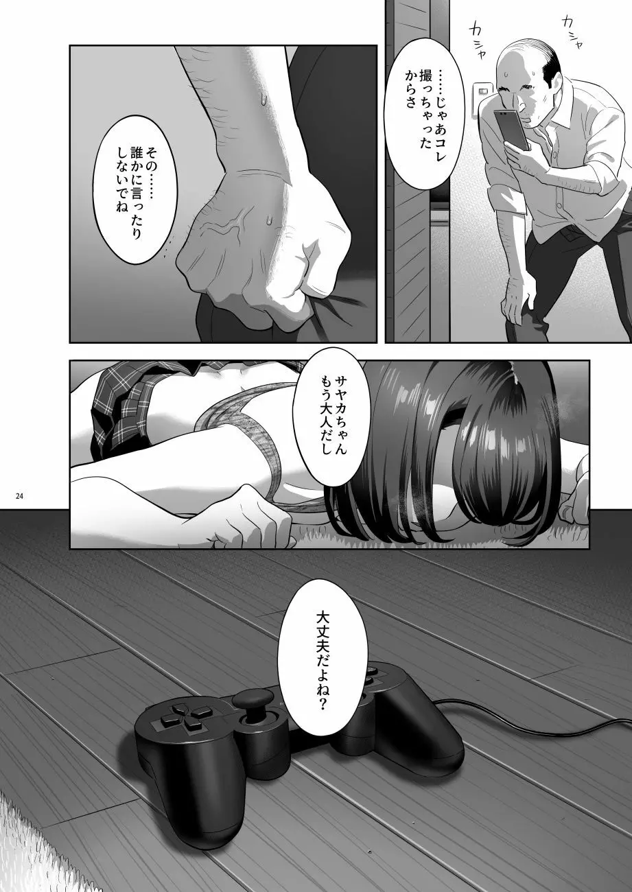 隣のJKに脅されて入り浸られてます(泣 2 Page.23