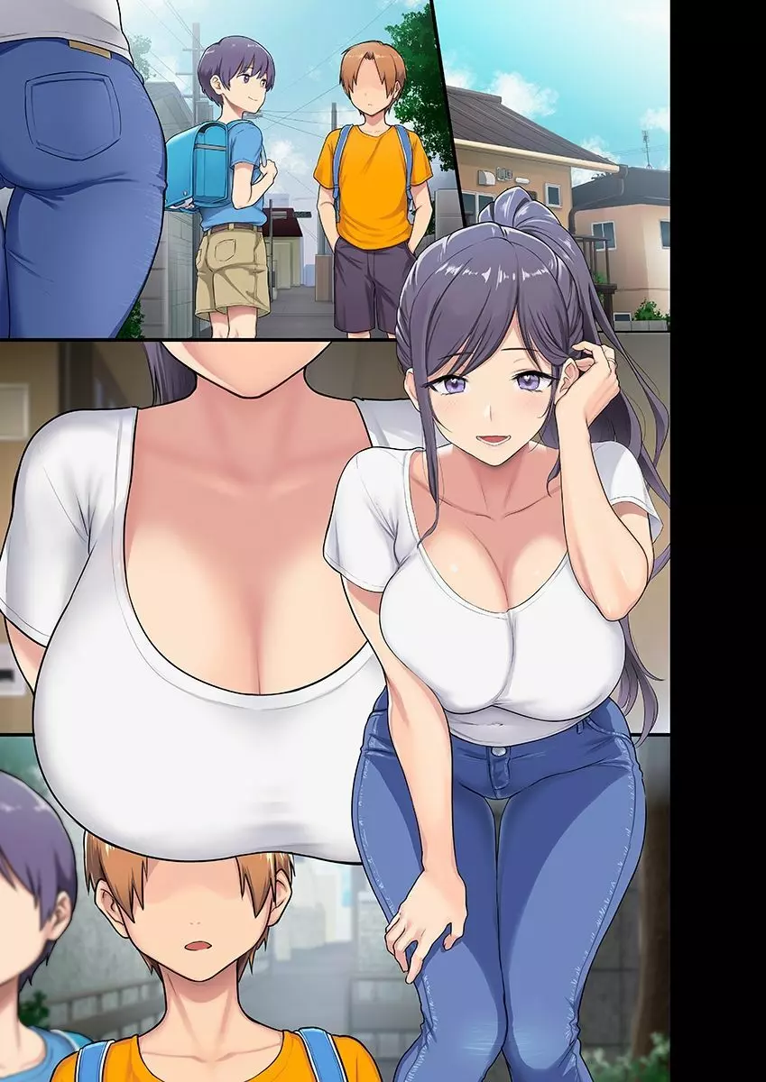 巨乳未亡人と息子のわる~いおともだち♥本編連載、第1-2回目。 Page.30