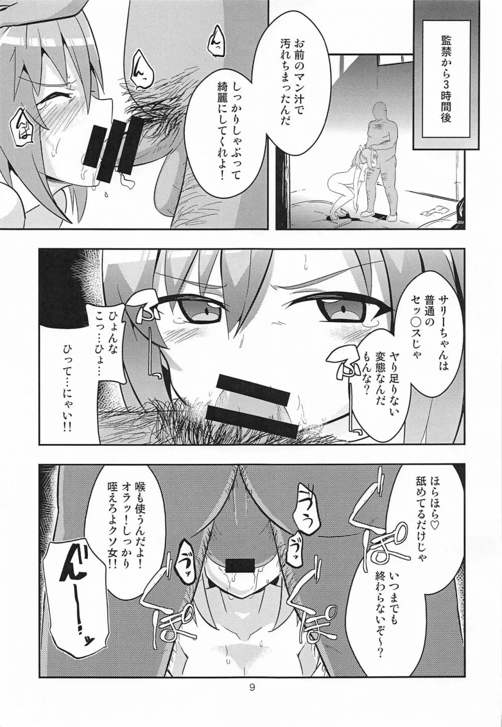 ゲームでまけた腹いせにめちゃくちゃにしてやった。 Page.8